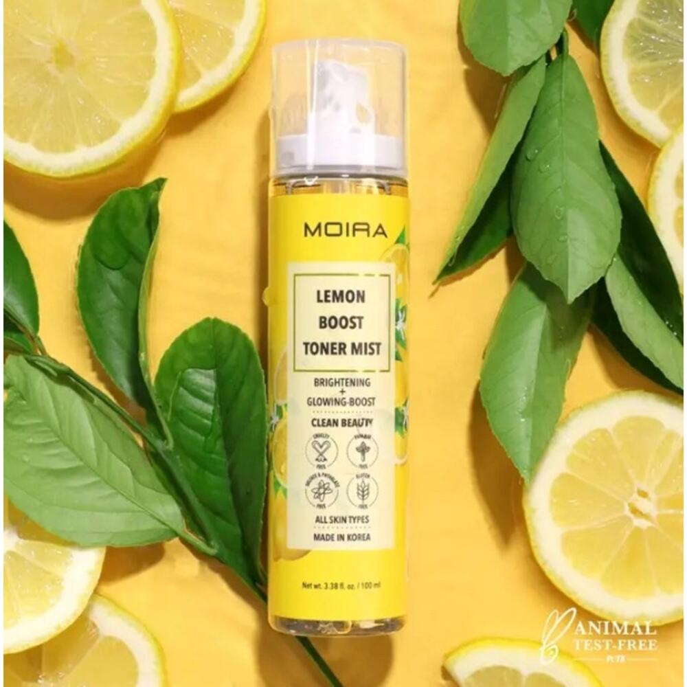 K-Care: Moira Lemon Boost Toner Mist *Moisture & Radiance*Korean Makeup